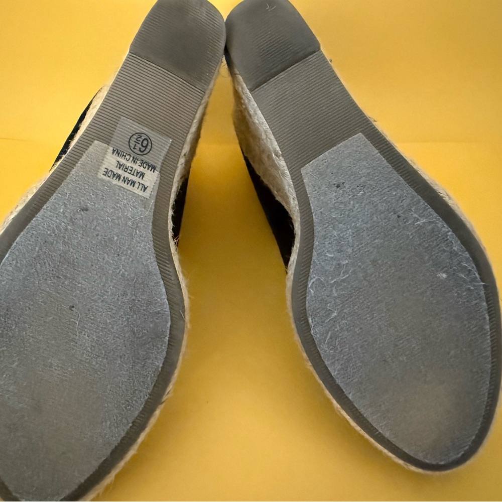 Cityclassified Black Espadrille Wedges - Picture 8 of 8